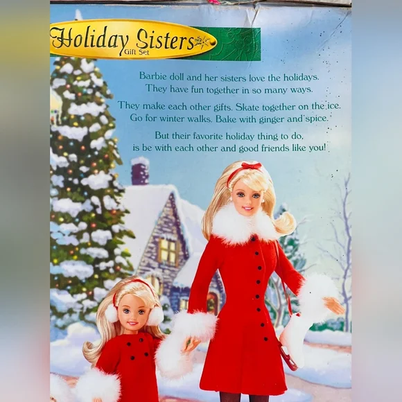 90s Vintage Holiday Sister Lot Vintage Barbie Stacie Kelly Doll - Picture 11 of 11